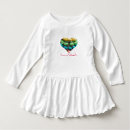 Rainbow Macaron Sweet Heart Baby T-shirt