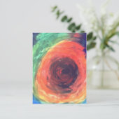 Rainbow Maelstrom Postkarte (Stehend Vorderseite)