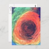 Rainbow Maelstrom Postkarte (Vorne/Hinten)