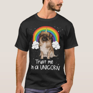 Rainbow Magic Unicorn Tibetischer Spaniel T-Shirt