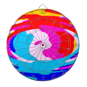 Rainbow-Magie Dartscheibe