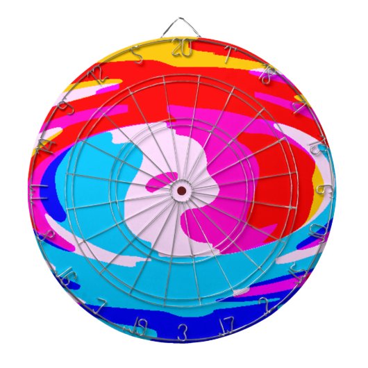 Rainbow-Magie Dartscheibe (vorne)