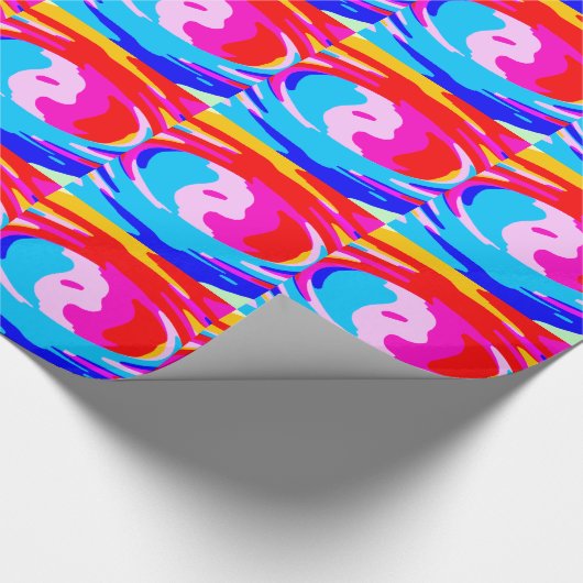 Rainbow-Magie Geschenkpapier (Ecke)