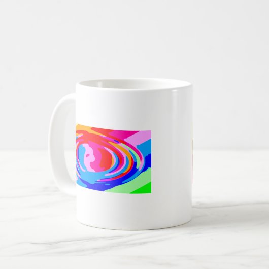 Rainbow-Magie Kaffeetasse (Vorderseite Links)