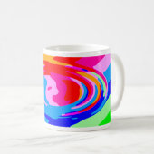Rainbow-Magie Kaffeetasse (VorderseiteRechts)