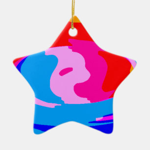 Rainbow-Magie Keramikornament