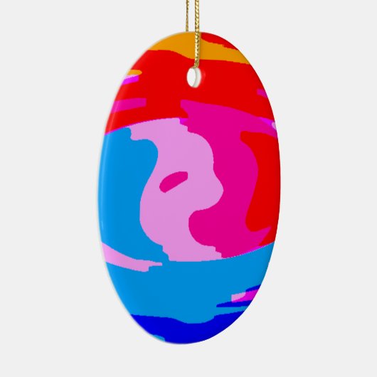 Rainbow-Magie Keramikornament (Rechts)