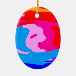 Rainbow-Magie Keramikornament