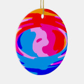 Rainbow-Magie Keramikornament (Rechts)