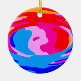 Rainbow-Magie Keramikornament
