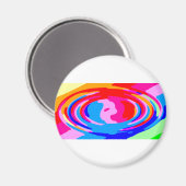 Rainbow-Magie Magnet (Vorderseite/Rückseite)