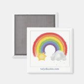 Rainbow Magnet (Vorderseite/Rückseite)