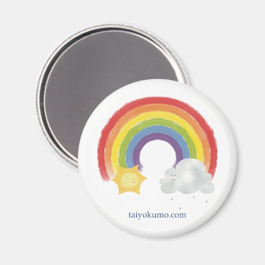 Rainbow Magnet (Vorderseite/Rückseite)