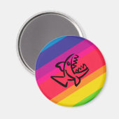 Rainbow Magnet (Vorderseite/Rückseite)