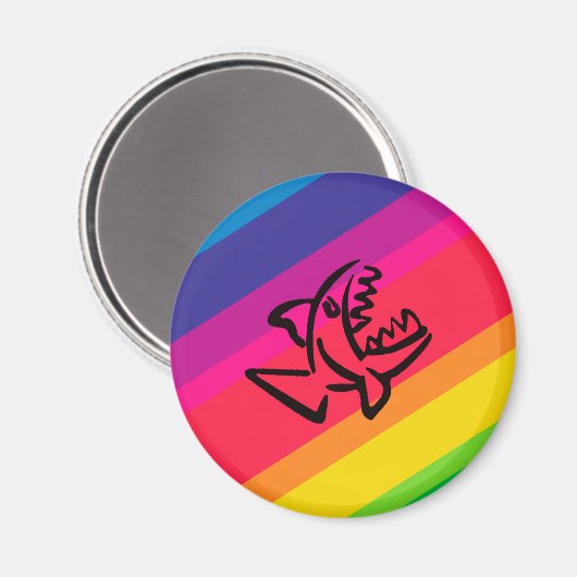 Rainbow Magnet (Vorderseite/Rückseite)