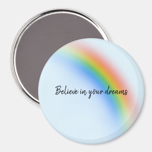 Rainbow Magnet (Vorderseite/Rückseite)