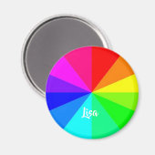 Rainbow Magnet (Vorderseite/Rückseite)