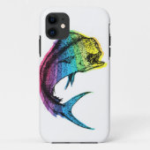 Rainbow Mahi Mahi Case-Mate iPhone Case (Rückseite)