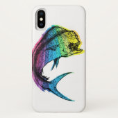 Rainbow Mahi Mahi Case-Mate iPhone Hülle (Rückseite)