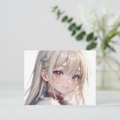 Rainbow Maiden Postkarte (Stehend Vorderseite)