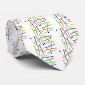 Rainbow Mallets Krawatte (Gerollt)