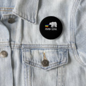 Rainbow Mama Bear Love Support Prix Button (Beispiel)