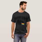 Rainbow Mama Bear Pride Month LGBT Mama T-Shirt (Vorne ganz)