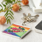 Rainbow Mama Schlüsselanhänger (Seite)