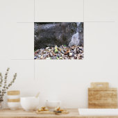 'Rainbow Man' Petroglyph, Maui, Hawaii Poster (Küche)