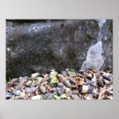 'Rainbow Man' Petroglyph, Maui, Hawaii Poster (Vorne)
