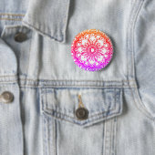 Rainbow Mandala Button (Beispiel)