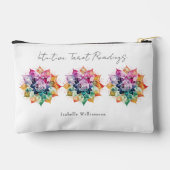 Rainbow Mandala Esoteric Psychic Oracle Tarot Card Zubehörtasche (Rückseite)