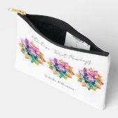 Rainbow Mandala Esoteric Psychic Oracle Tarot Card Zubehörtasche (Offen)