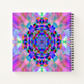 Rainbow Mandala.... Notizblock (Rückseite)