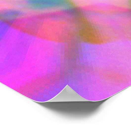 Rainbow Mandala... Poster (Ecke)