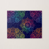 Rainbow Mandala Puzzle (Horizontal)