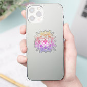 Rainbow Mandala Sticker (Telefon)