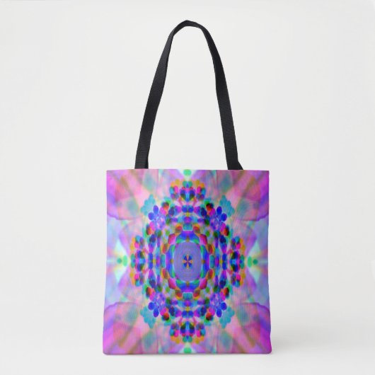 Rainbow Mandala.... Tasche (Vorderseite)
