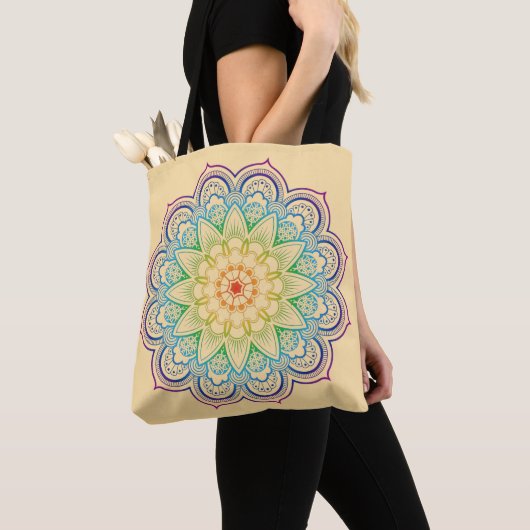 Rainbow mandala tasche (Von Nahem)