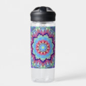 Rainbow Mandala Wasserflasche Trinkflasche (Vorderseite)