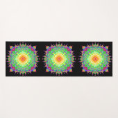 Rainbow Mandala Yoga Mat Yogamatte (Vorderseite (Horizontal))