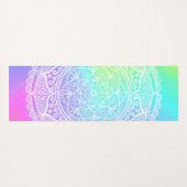 Rainbow Mandala Yogamatte (Rückseite (Horizontal))