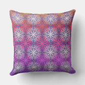 Rainbow Mandella Polka Dots Kissen (Rückseite)