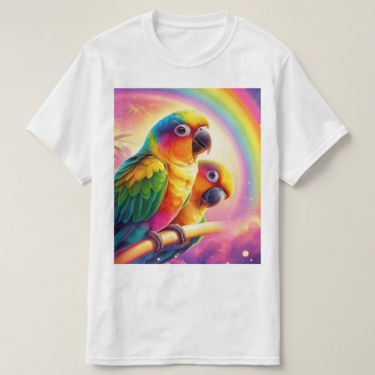 Rainbow Mango und Tango T-Shirt (Design vorne)