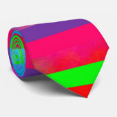 RAINBOW MÄNNER KRAWATTE (Gerollt)