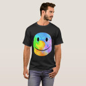 Rainbow Marble Face T - Shirt (Vorne ganz)