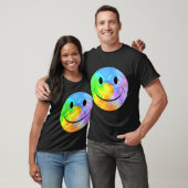 Rainbow Marble Face T - Shirt (Unisex)