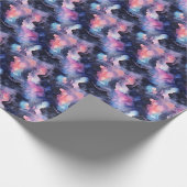 Rainbow Marble Geschenkpapier (Ecke)