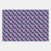 Rainbow Marble Geschenkpapier Set (Vorderseite 2)