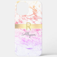 Rainbow Marble & Gold Bar, DIY Graue Bezeichnung &